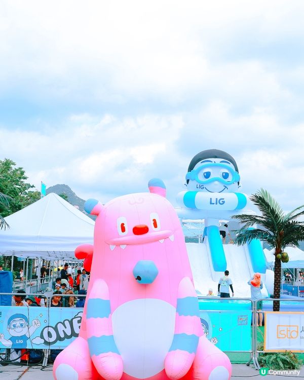 首爾景福宮對開 期間限定水上樂園！