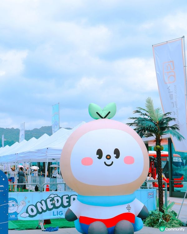 首爾景福宮對開 期間限定水上樂園！