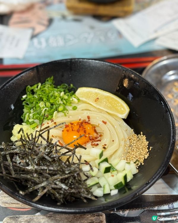 超彈牙烏冬！🍜爆汁雞肉