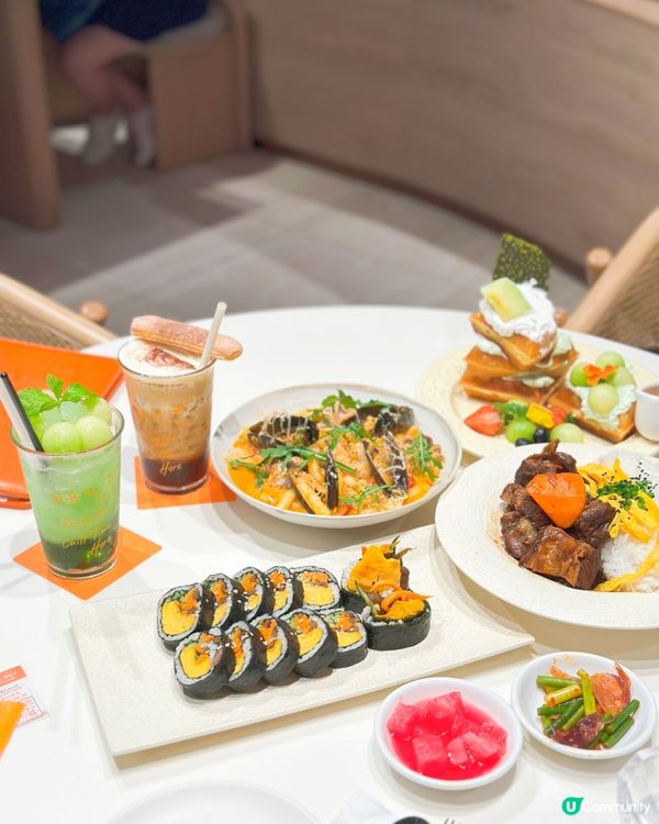 夏日陽光遊☀️！韓式清新美食😋！