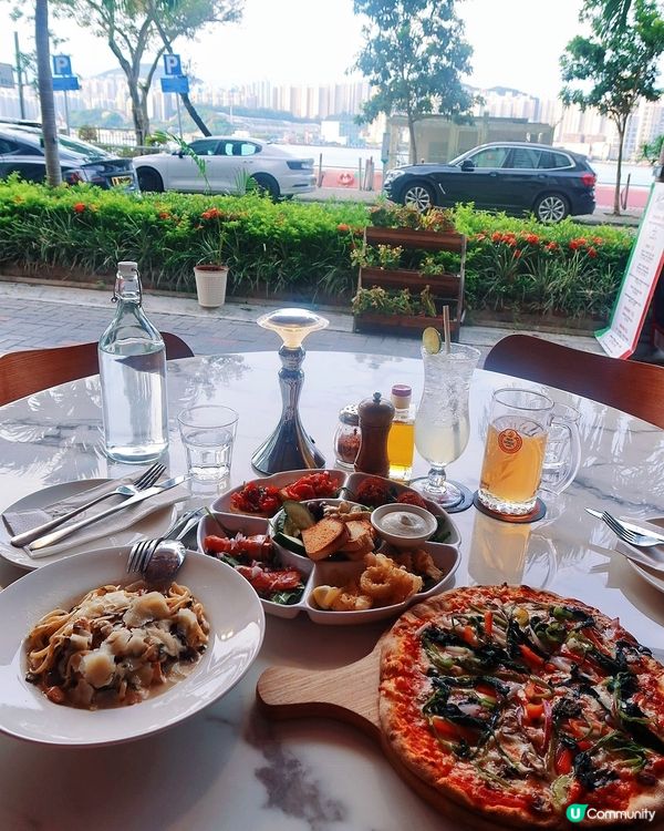 🍕海景意式抵食2人套餐！🌊