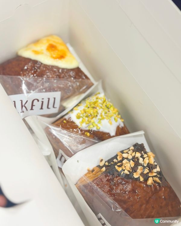 拿破崙泡芙爆餡啦！😋 酥皮控必試！