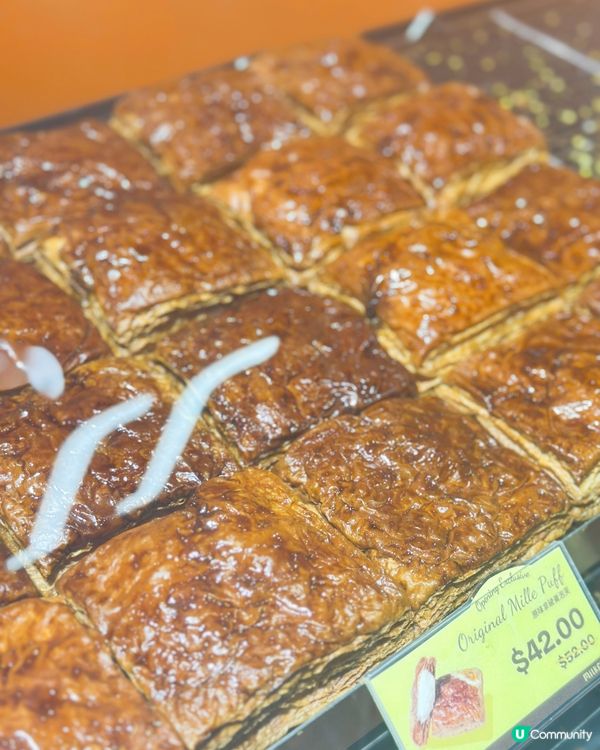 拿破崙泡芙爆餡啦！😋 酥皮控必試！