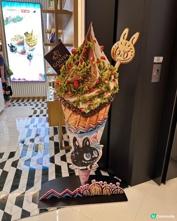 Godiva竟然聯乘Labubu出限定雪糕口味🍫🍦✨