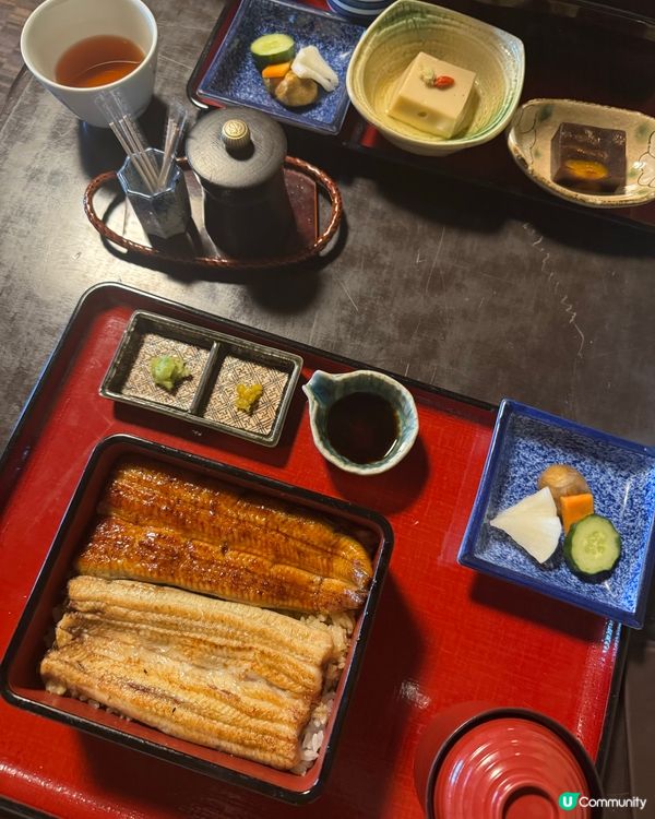 奈良菊水樓鰻魚飯🍱