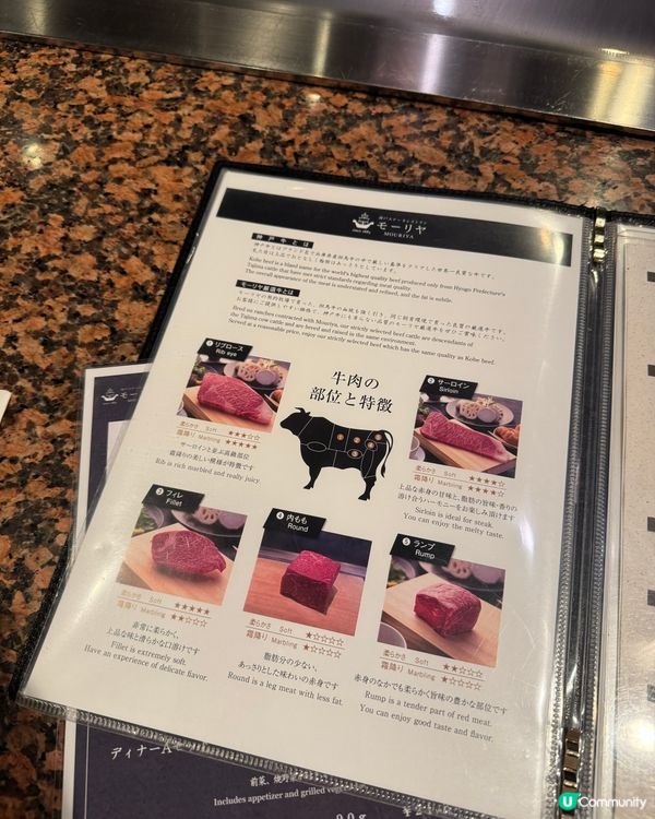 終於食到🐮神戶牛！