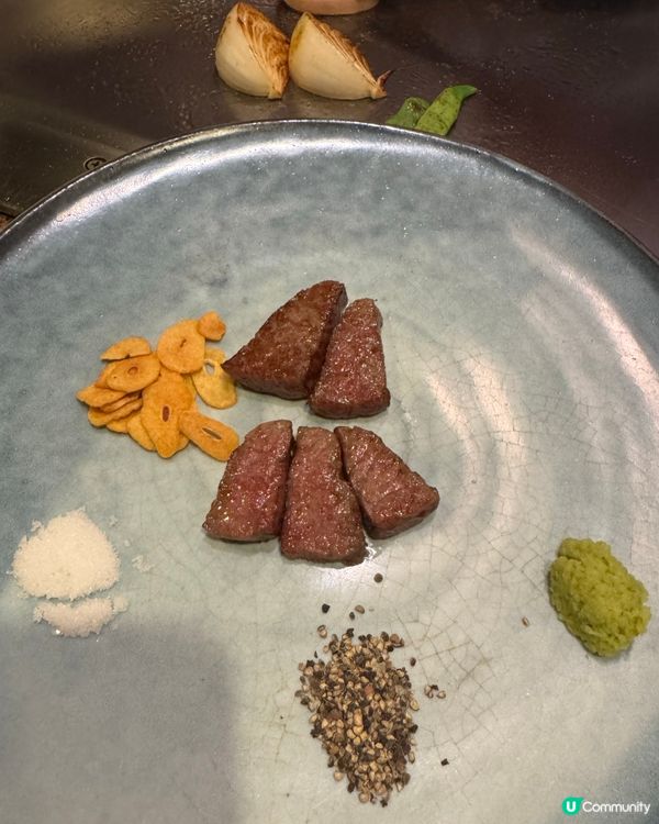 終於食到🐮神戶牛！