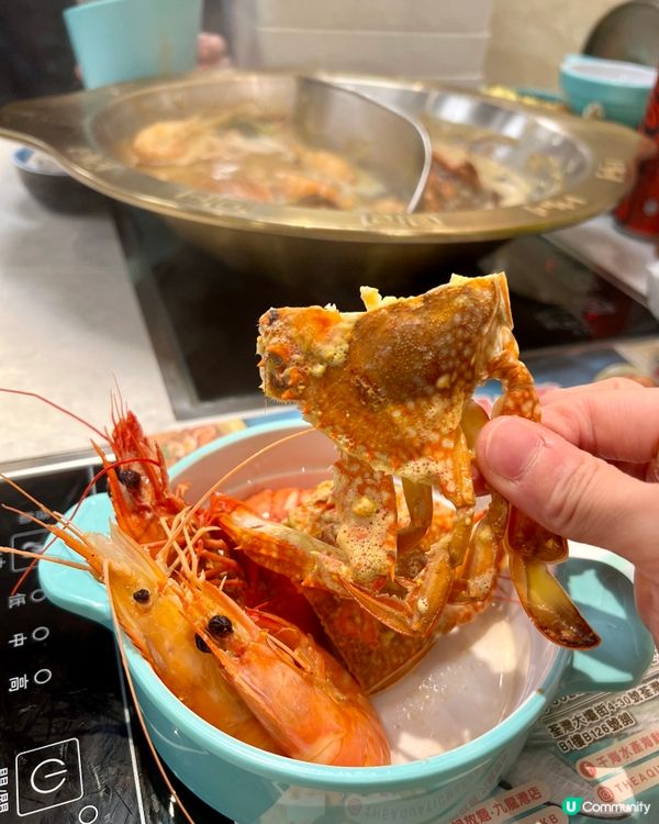 荃灣即撈海鮮火鍋放題 人氣不減晚晚爆場