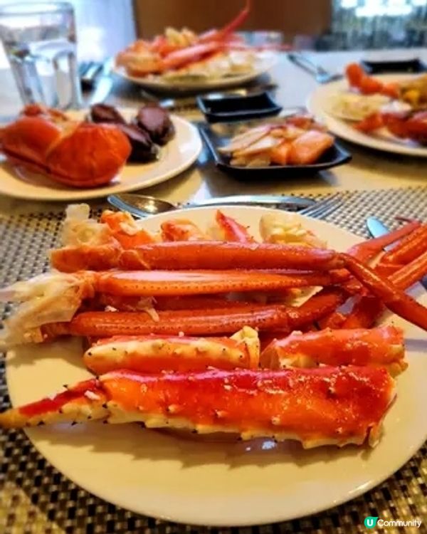 海港城港威酒店自助餐🤤！高質海鮮任食！🦀🍣