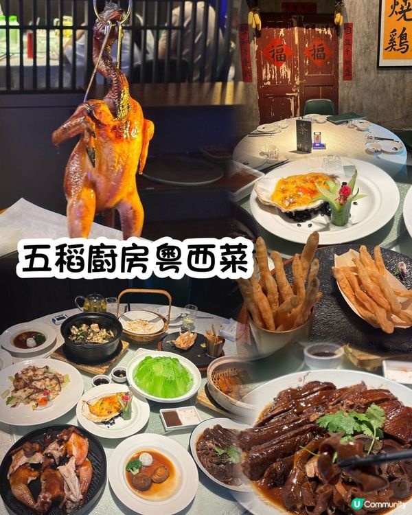 五稻廚房粵西菜，正宗滋味😋！家庭聚餐首選！ #粵菜 #美食