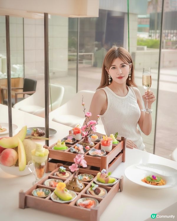 HOTEL ICON日本蜜香果語下午茶！🍈🍧 