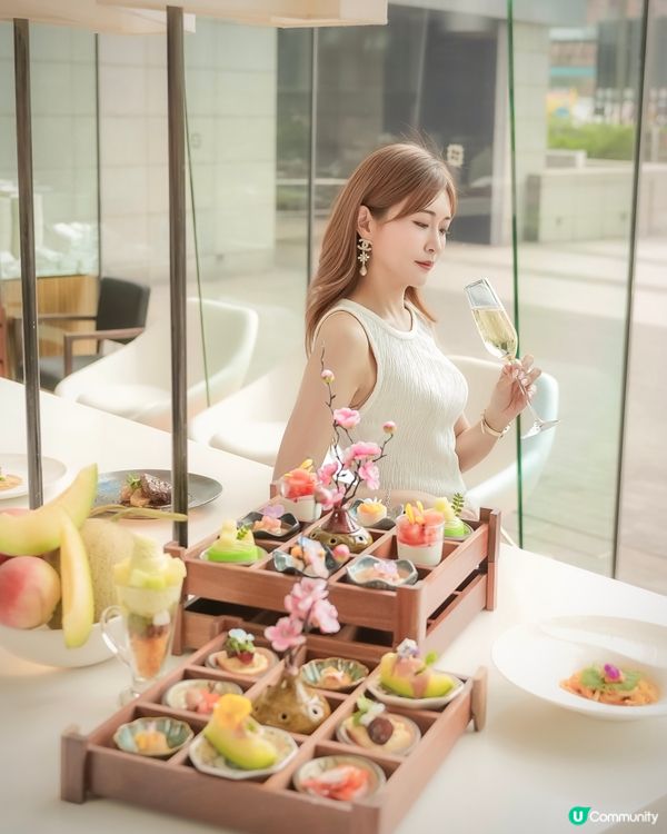 HOTEL ICON日本蜜香果語下午茶！🍈🍧 