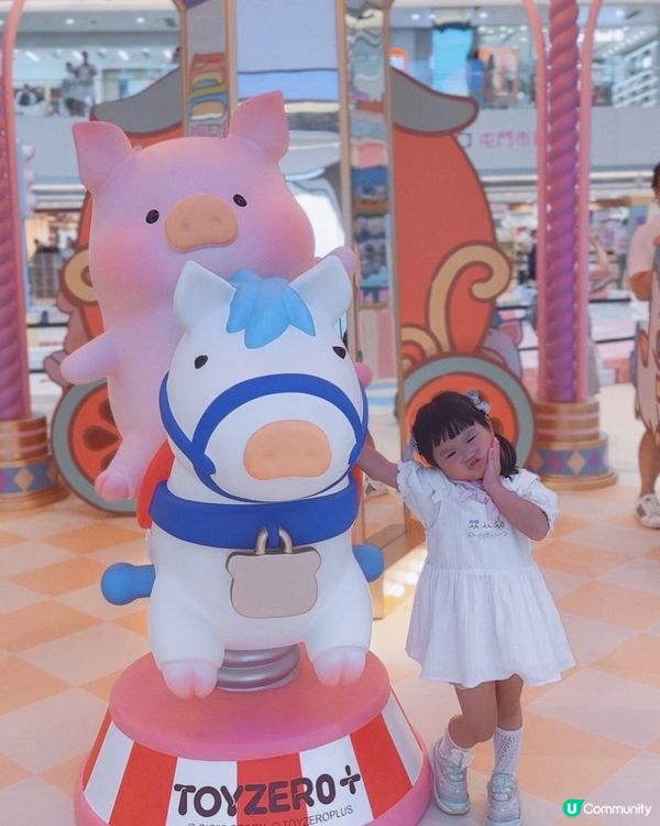 人氣罐頭豬LuLu 🐽黎左屯門！