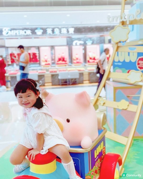 人氣罐頭豬LuLu 🐽黎左屯門！