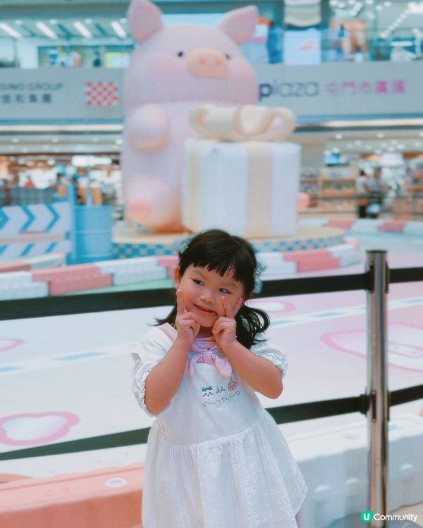 人氣罐頭豬LuLu 🐽黎左屯門！