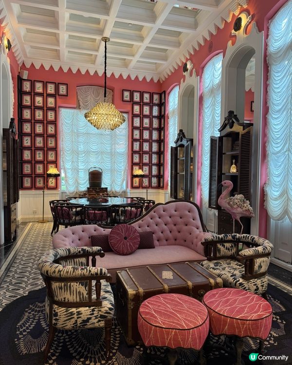 粉紅控必去！富國島粉紅宮廷餐廳💖