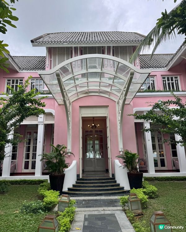 粉紅控必去！富國島粉紅宮廷餐廳💖