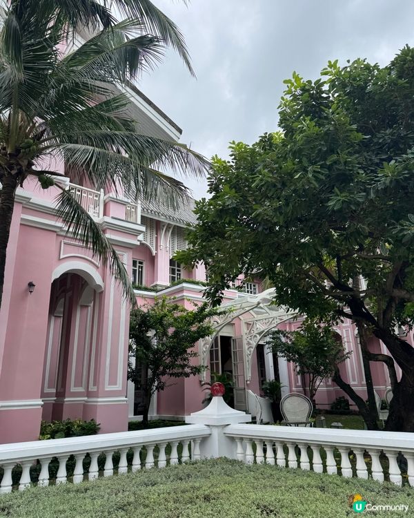 粉紅控必去！富國島粉紅宮廷餐廳💖