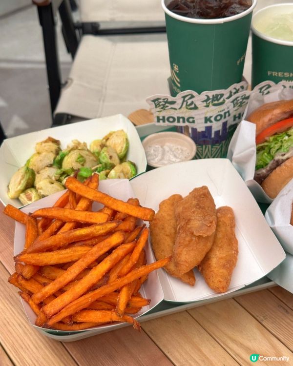 N+ BURGER 新開堅尼地城海景店🩵