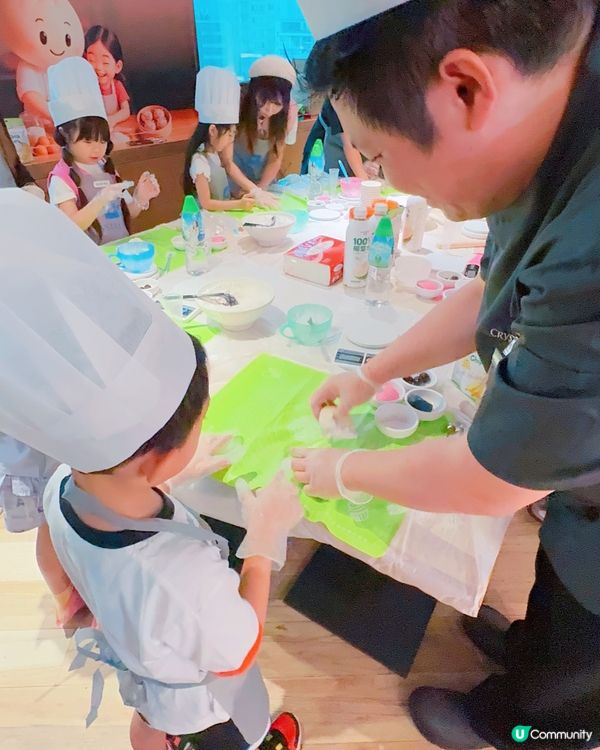 親子點心工作坊🤩！小肥陽變身小廚神👨‍🍳！