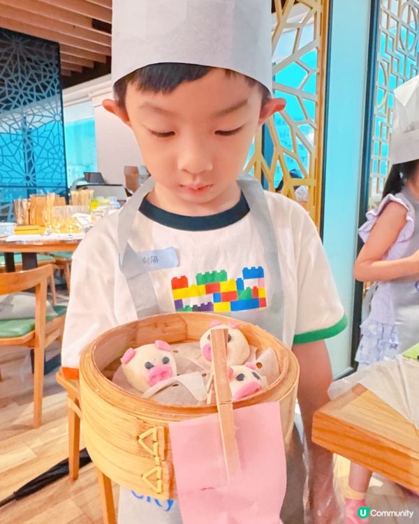 親子點心工作坊🤩！小肥陽變身小廚神👨‍🍳！