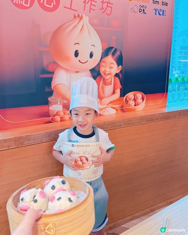 親子點心工作坊🤩！小肥陽變身小廚神👨‍🍳！