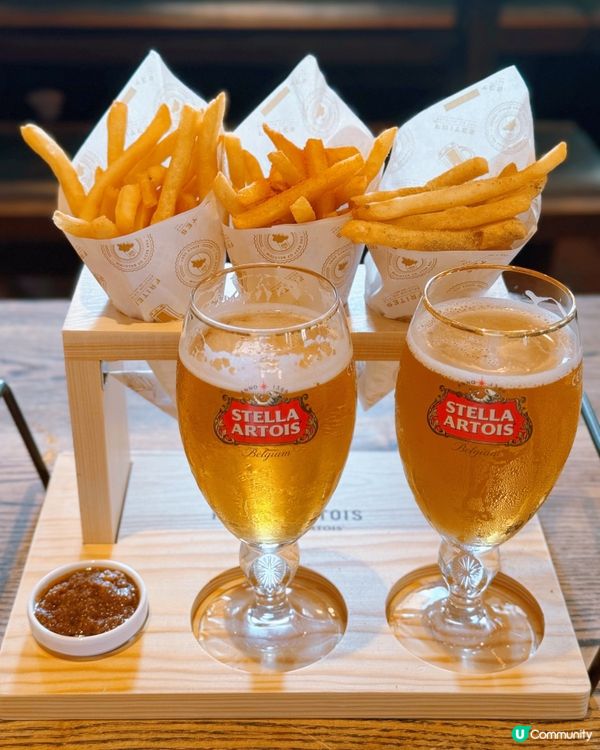 Happy hour好去處🍻港式口味薯條 x 啤酒