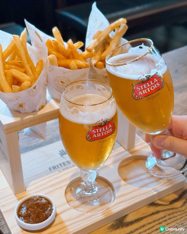 Happy hour好去處🍻港式口味薯條 x 啤酒