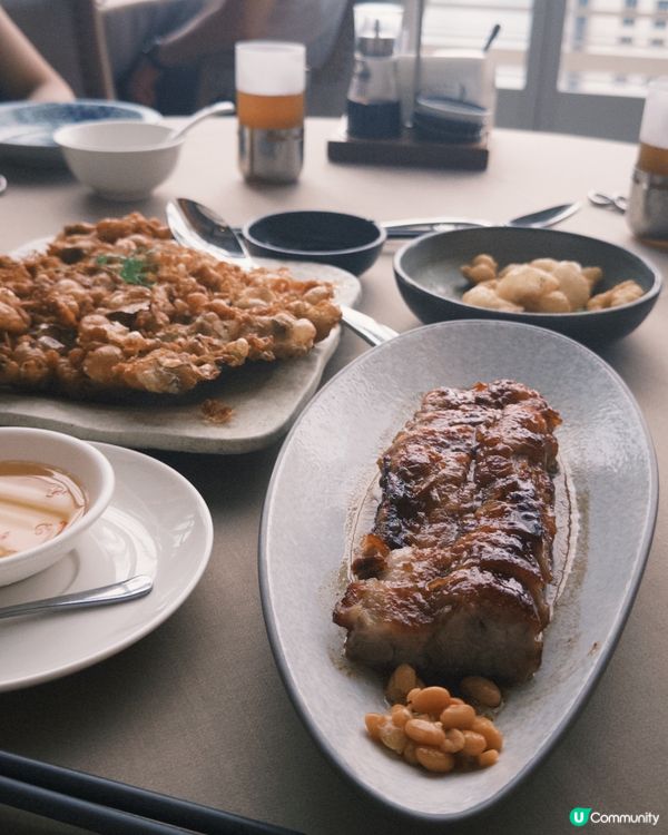 超可愛中式點心🥟❤️望住超靚維港景飲茶！
