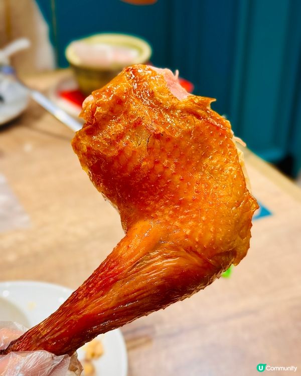 備長炭火脆皮燒雞🔥即叫即燒爆哂汁🤤