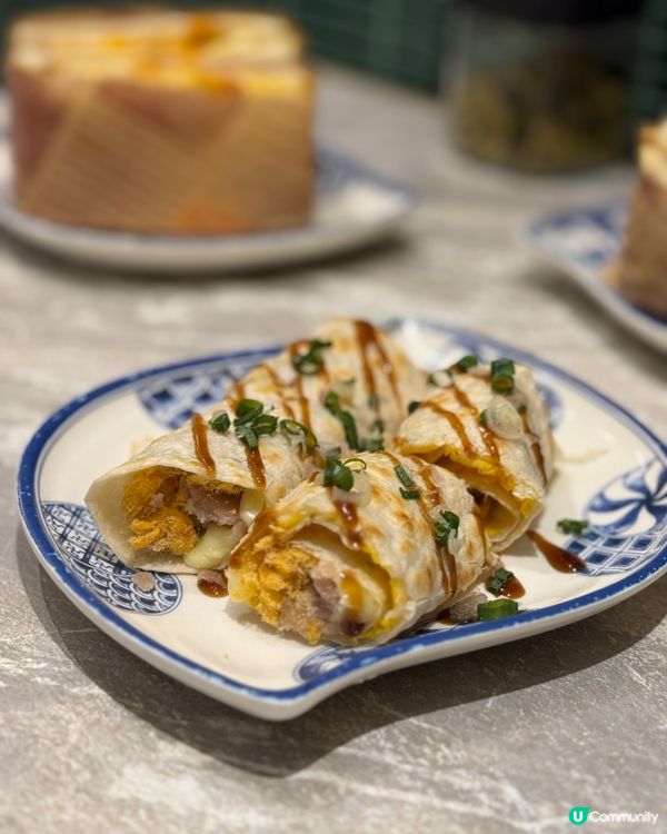 地道台式料理💖慢烤雞腿蛋餅🤤！花蓮台灣味😋！