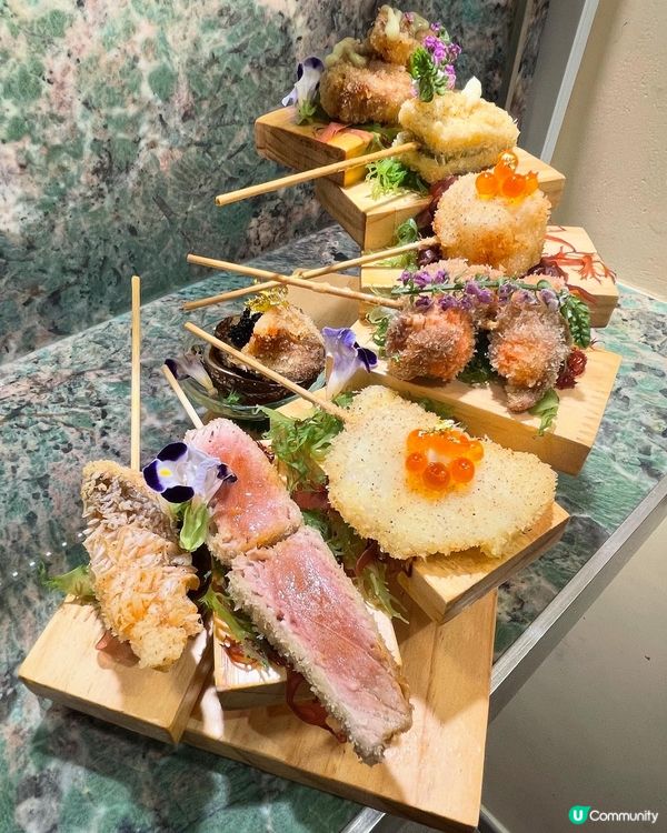 薄衣串揚，炸技出色