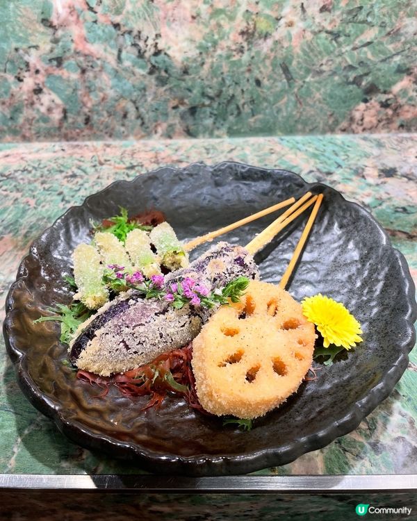 薄衣串揚，炸技出色