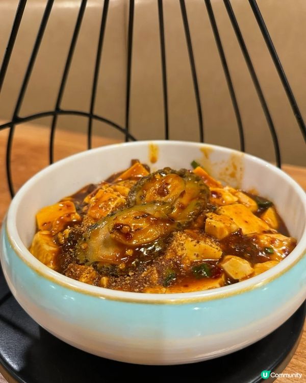 乾炒蝦粉絲😋鮑魚麻婆豆腐🤤！滋味軒正呀！