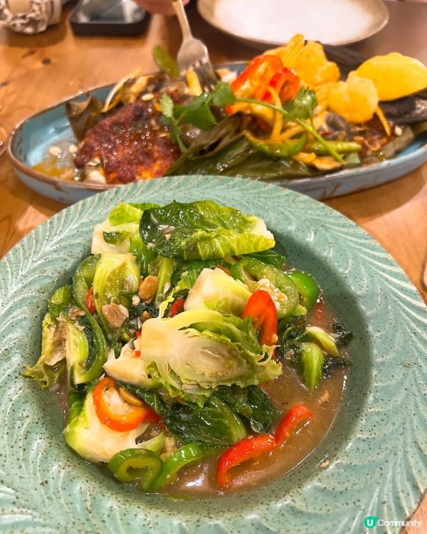 荃灣泰菜王者！煙燻豬扒＋飛天椰菜仔暴擊🔥