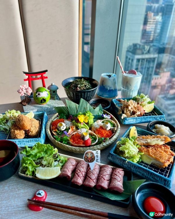 超有特色！旺角高空隱藏達摩主題日本菜