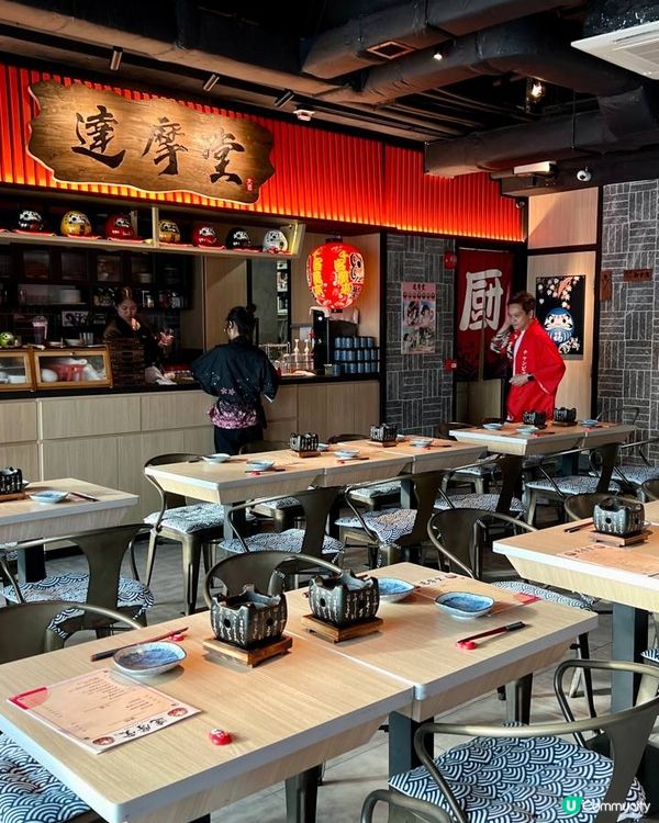 超有特色！旺角高空隱藏達摩主題日本菜