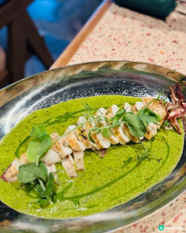 炭烤茄子蓉勁正😋！東涌地中海菜🤤！