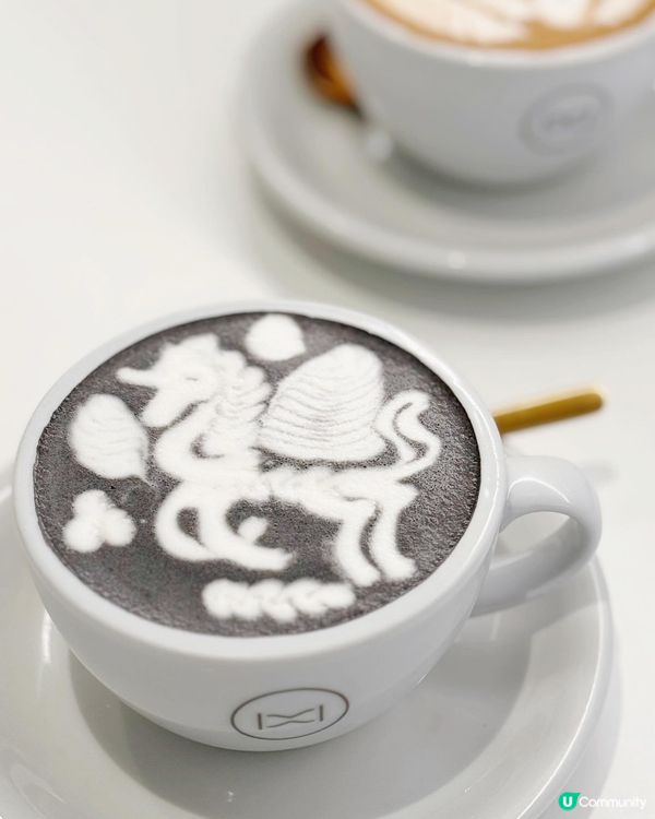 打卡拉花Cafe📸！木系簡約風～