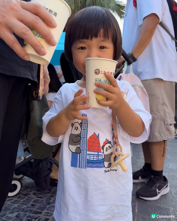 暑假去海洋公園玩🐼！一家大細勁開心🥳！