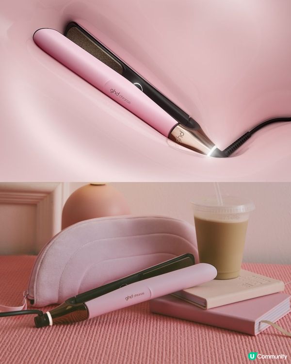 免費送全新ghd雪葩粉紅限量系列💖3倍迅速造型 打造持久女神亮髮