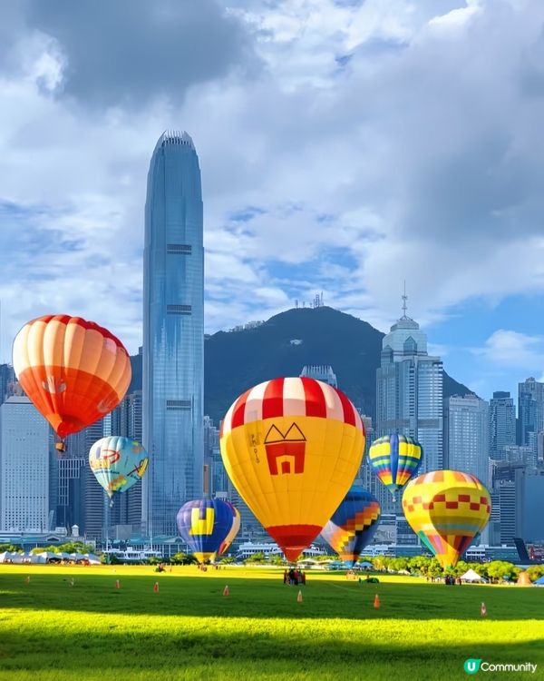 中環海濱熱氣球嘉年華🎈！打卡夢幻維港！