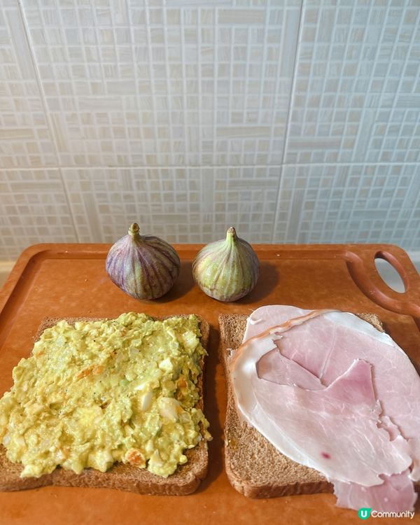 靚仔三文治！牛油果控必試😋！