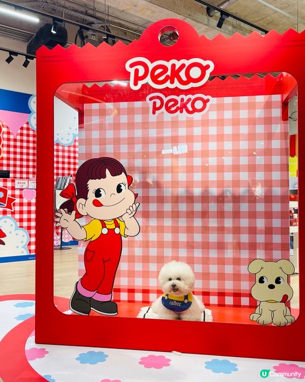 我都要扮下（牛奶）公仔先