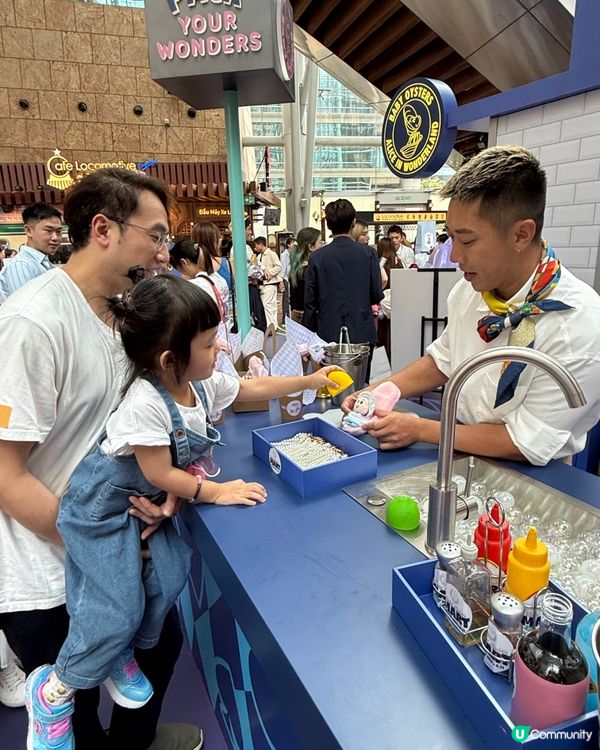 朗豪坊愛麗絲生蠔寶寶派對！🦪✨ 快啲嚟打卡！📸