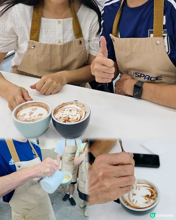 3小時咖啡拉花體驗班☕️✨️HKU SPACE✨