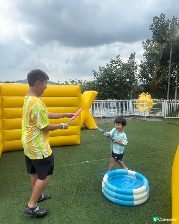 親子嘉年華玩到癲💦水戰大作戰🥳