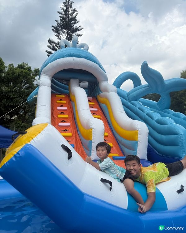 親子嘉年華玩到癲💦水戰大作戰🥳