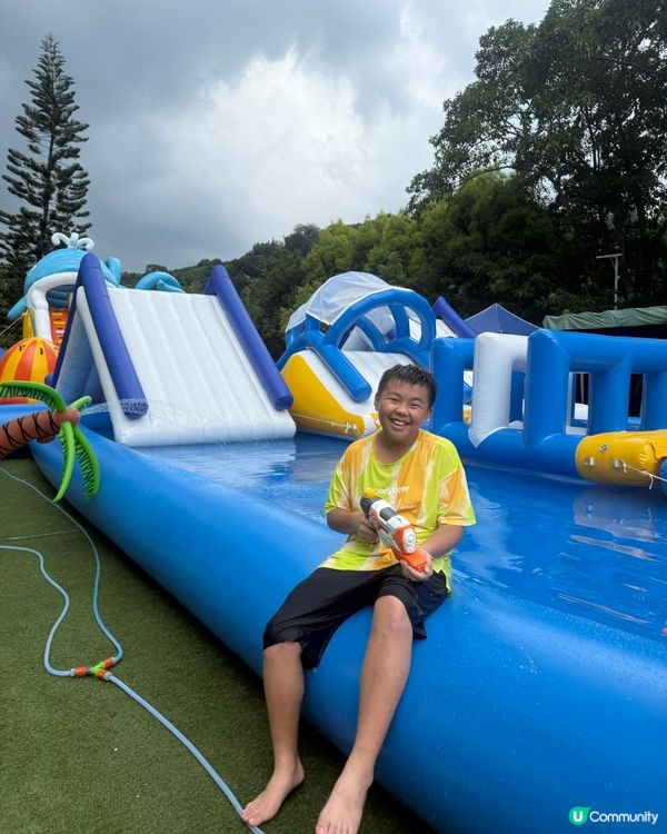 親子嘉年華玩到癲💦水戰大作戰🥳