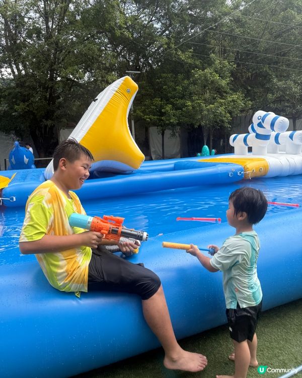 親子嘉年華玩到癲💦水戰大作戰🥳